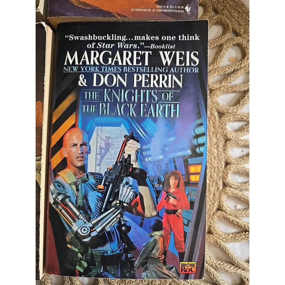 Lot of 4 Ghost Legion, Dragon Wing Margaret Weis Fantasy Sci-Fi‎ Paperback Books